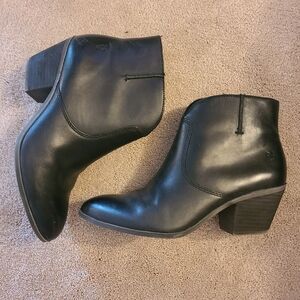 Frye Black Booties